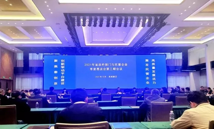 西馳電氣受邀參加2021年省政府部門與民營企業(yè)季度懇談會(huì)第三期會(huì)議(圖1)